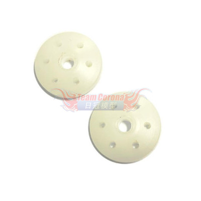 GENIUS GT857122 SHOCK PISTON CNC 6x1,2 mm (2) WHITE